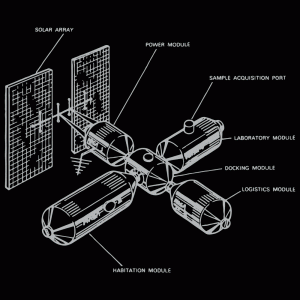Antaeus Space Station Diagram