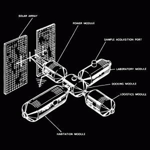 Antaeus Space Station Diagram