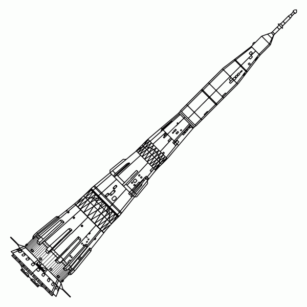 Russian N1 Space Rocket