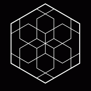 Geometric Hexagon T-Shirt Design