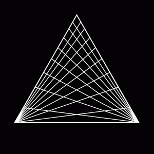 Geometric Triangle T-Shirt Design