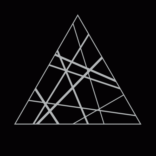 Geometric Triangle T-Shirt Design