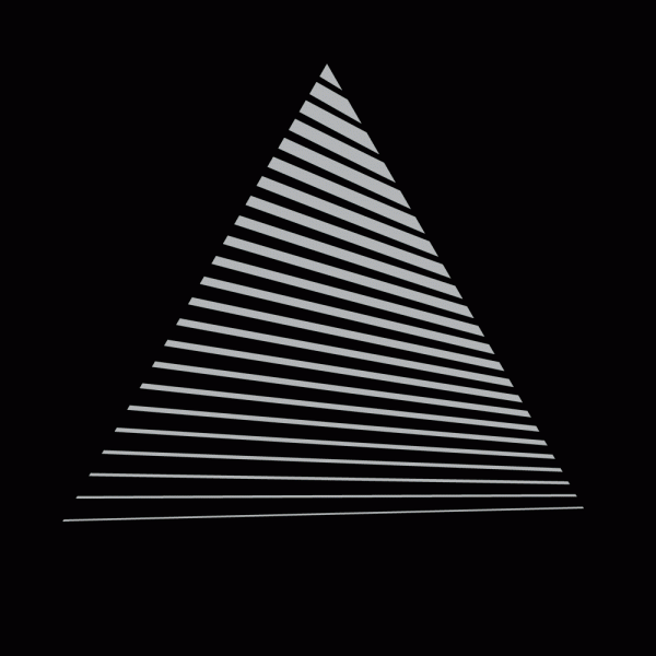 Geometric Triangle T-Shirt Design