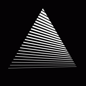 Geometric Triangle T-Shirt Design