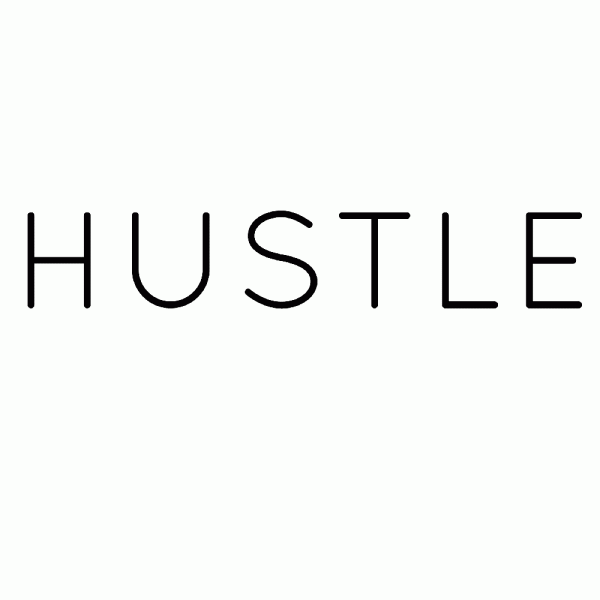 Hustle Motivational Graphic