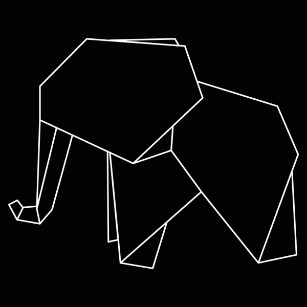 Origami T-Shirt Graphic