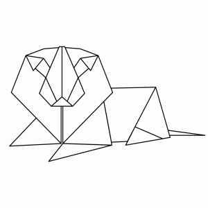 Origami T-Shirt Graphic