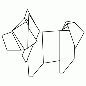 Origami T-Shirt Graphic